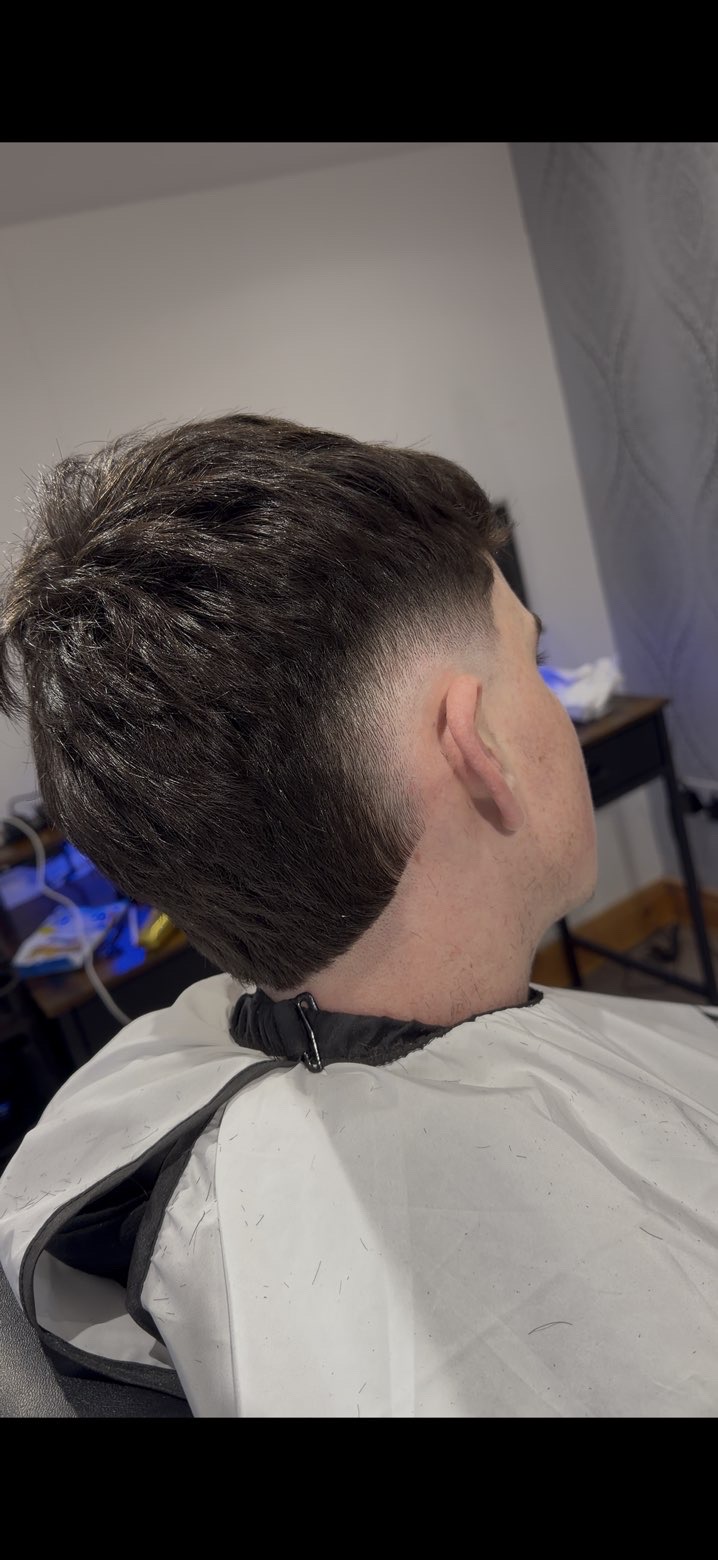 Burst fade taper haircut by joevalhair